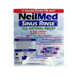 Neilmed Sinus Rinse Starter Kit with 120 sachets
