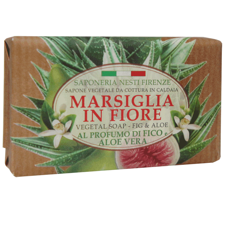 Nesti Dante Feigen- und Aloe-Geschenkseife 125 g – Aus Italien
