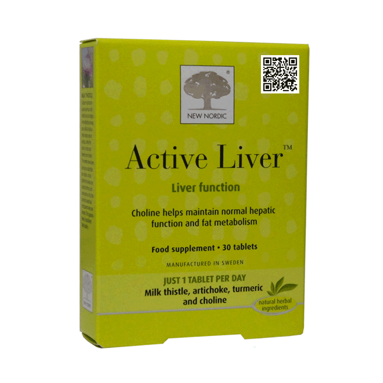 Nieuwe Noordse actieve lever X 30 -tabletten - om de lever te geven