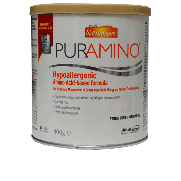 Nutramigen PurAmino 400g - Hypoallergenic Amino Acid based baby formula