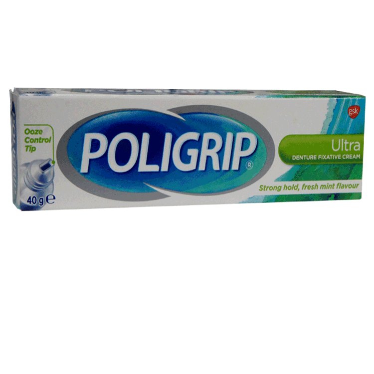 Poligrip Ultra 40g Crema adesiva dentale