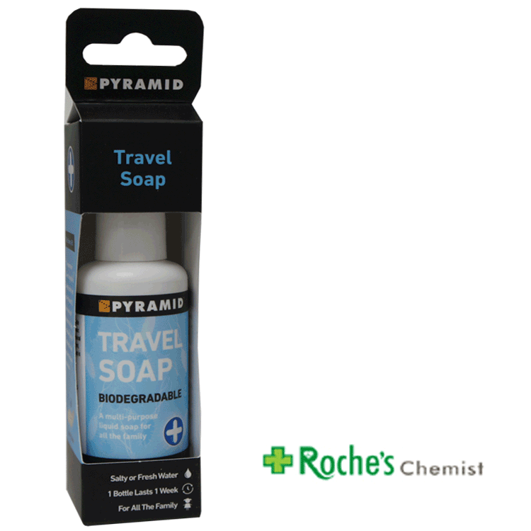 Pyramid Soap Pyramid Travel Soap 60ml sally or fresh water | Roches Chemist Online ...
