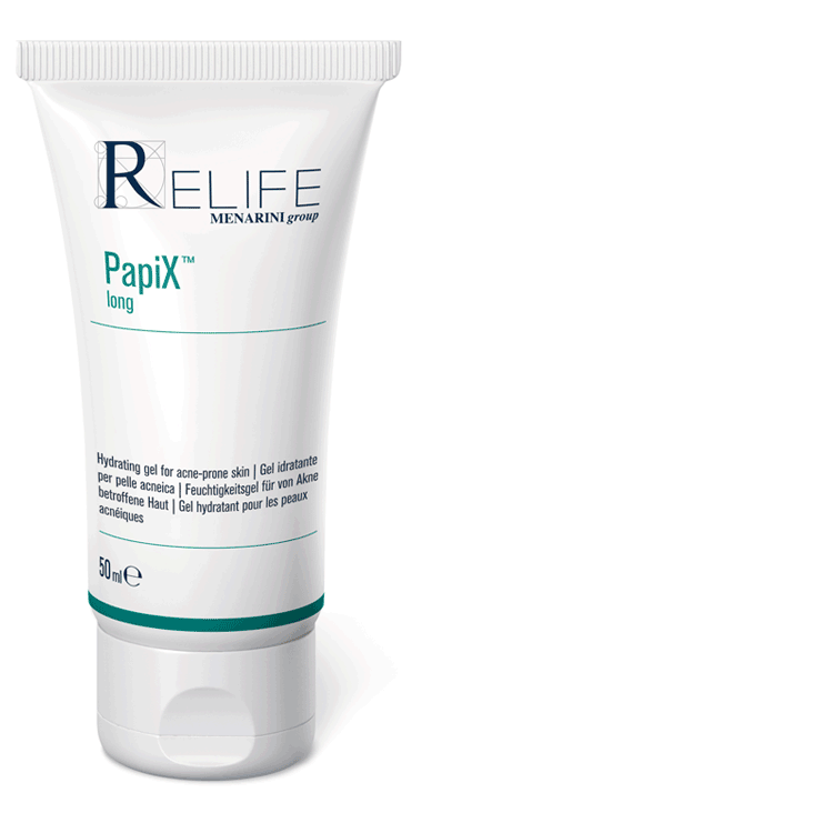 Relife PapiX Gel Long 50 ml - Améliore l'apparence de la peau du visage sujette aux imperfections dues à l'acné