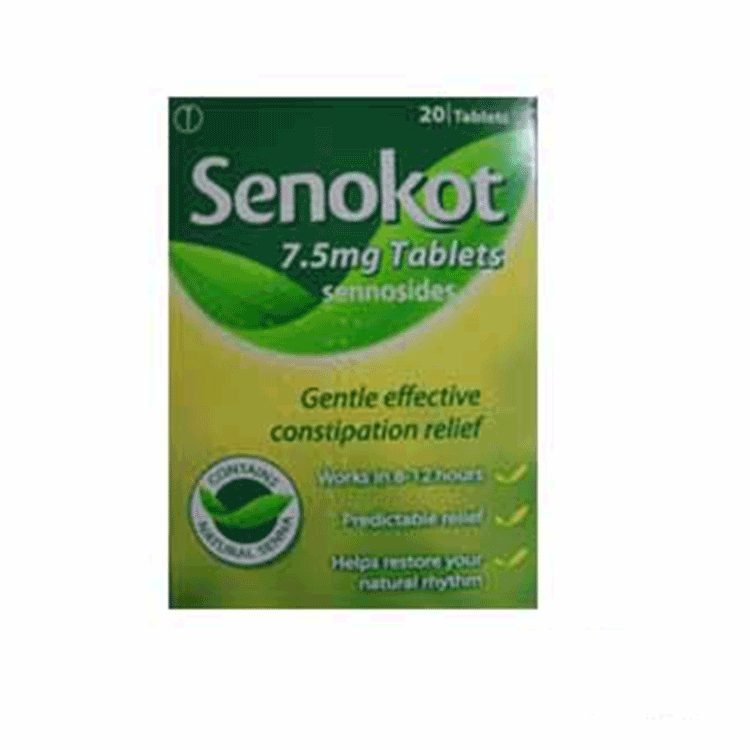 Senokot 20 comprimés 7,5 mg – Contre la constipation