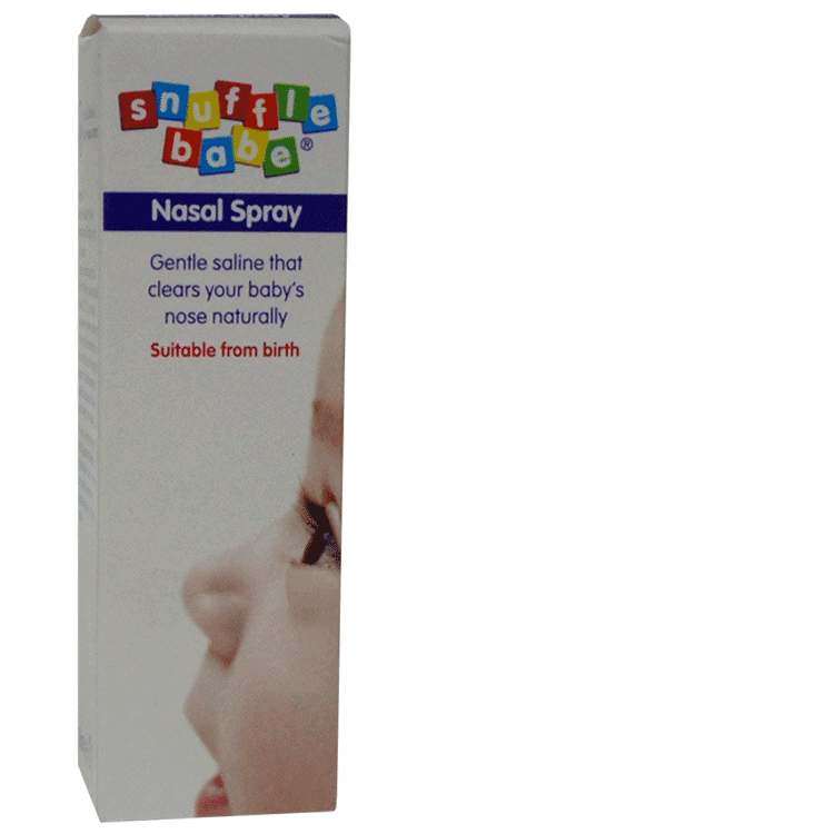 Spray nasal Snufflebabe 15 ml - Adapté dès la naissance