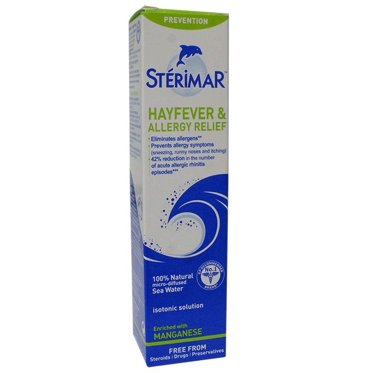 Sterimar Soulagement du rhume des foins et des allergies 50 ml