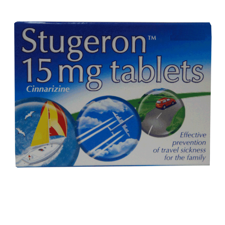 Stugeron Travel Sickness Tablets x 15