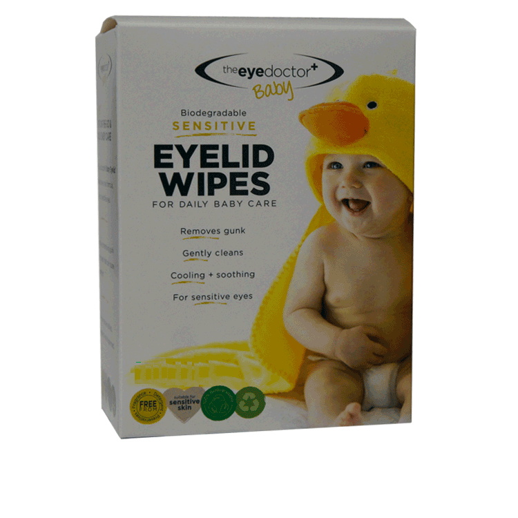 Eye Doctor Baby - salviette per palpebre x 20 - biodegradabile