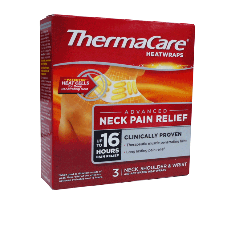 Thermacare hittewraps voor nekschouder en pols x 3