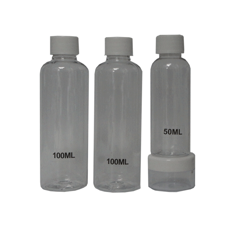 Travel Bottle Set - 4 Piece - For Liquids and Cosmetics