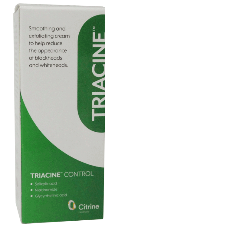 Triacine Control Cream 50ml - For Blackheads and Whiteheads