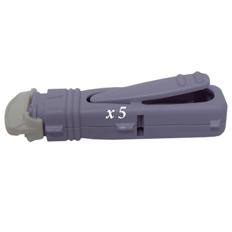 Unistik 3 Comfort Lancet x 5 - Single Use Blood Sample Lancets