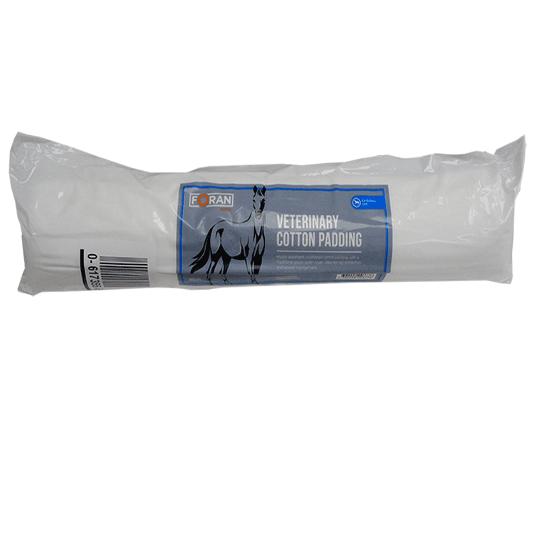 Veterinary Cotton Padding ( Forans ) 45cm wide x 500g - Gamgee Dressing