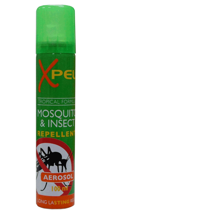Xpel Mosquito and Insect Repellant Aerosol Spray 100ml - DEET Free