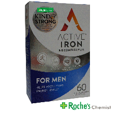 Active Iron for Men x 60 Caps