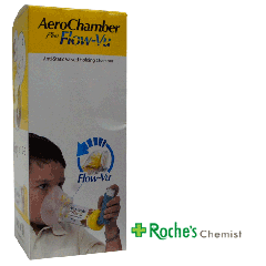 Acu-Chamber Child with Mask ( Yellow ) - For Asthma Inhalers
