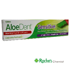Aloe Dent Aloe Vera Toothpaste with Fluoride 100ml