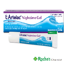 Artelac Night-time Gel 10g for dry eyes