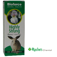 Jan de Vries Bioforce Highly Strung Flower Essence 30ml - For all Animals
