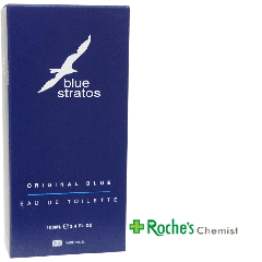 Blue Stratos Aftershave Spray for Men 100ml Edt