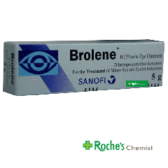 Brolene Eye Ointment 5g - For Minor Eye Infections