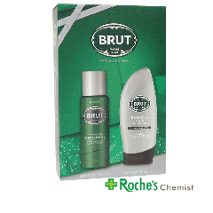 Brut Gift 2 Piece Set - Brut Spray and Shower Gel