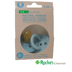 BumiBebe Natural Rubber Baby Soothers x 2