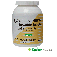 Calcichew Calcium Carbonate tablets 500mg x 100 - For Bone health