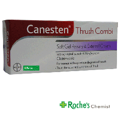 Canesten Thrush Combi for Thrush - Clotrimazole Pessary and Cream - 1 day Course