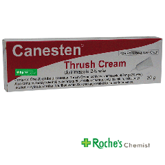 Canesten Anti-Fungal Thrush Cream - Clotrimazole 2% 20g.