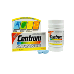  Centrum Advance Multi-Vitamin / Multi-Mineral tablets for Adults x 60)