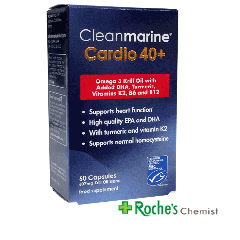 Clean Marine Cardio 40+ x 60 Capsules
