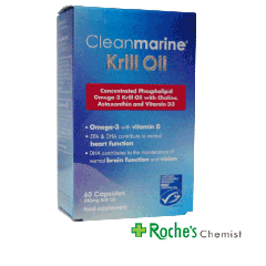 CleanMarine Krill Oil  590mg x 60 capsules 