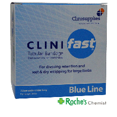 Clinifast Tubular Bandage Blue Line - For Large Limbs 