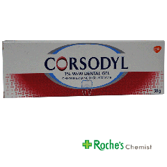 Corsodyl Dental Gel 50g - For preventing and treating gum disease