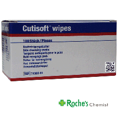 Cutisoft Wipes x 100 pieces - Alcohol Preparation Wipes