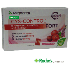 Cys-Control Forte 10 sachets - Treatment for cystitis