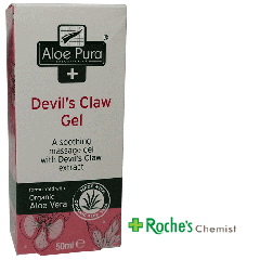 Aloe Pura Devils Claw Gel 50ml - For Arthritis