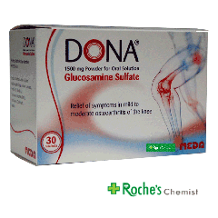 Dona Glucosamine 1500mg Sachets x 30 - For Osteoarthritis