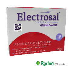 Electrosal Oral Hydration Salts - 10 Sachets Lemon and Raspberry
