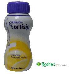 Fortisip Banana 200ml Nutritionally Complete Sip Feed