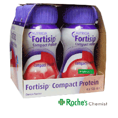 Fortisip Compact Protein 4 x 125g - Berries Flavour