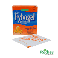 Fybogel Orange Sachets x 10 -  For Constipation