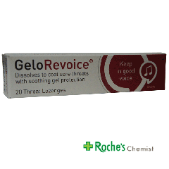 Gelorevoice Throat Lozenges x 20 - For reviving sore throats