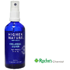 Higher Nature Colloidal Silver 100ml 700 sprays
