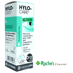 Hylo Care Lubricant Eye Drops – 7.5ml Preservative free by Ursopharm