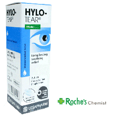 Hylo Tear  (Preservative Free ) Eye drops 7.5ml  - Eye Lubricant for dry eyes
