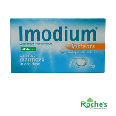 Imodium Instants x 12 for diarrhoea