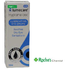 Lumecare Hypromellose Eye Drops 10ml - Lubricant eye drops
