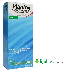 Maalox Suspension 250ml - Antacid for Indigestion